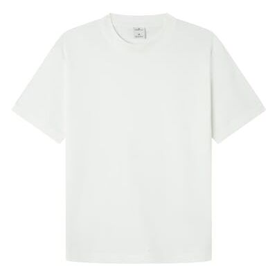 Springfield Lisa Daily T-shirt för män, Elfenben, S Springfield Lisa Daily T-shirt för män, Elfenben, S