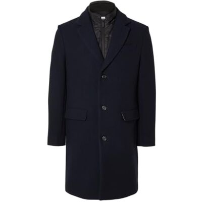 SELECTED HOMME Slhnew Joseph Coat Noos, Sky Captain, XXL SELECTED HOMME Slhnew Joseph Coat Noos, Sky Captain, XXL
