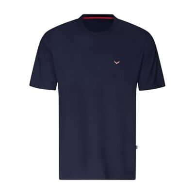 Trigema Classic Tee, blå, L Trigema Classic Tee, blå, L