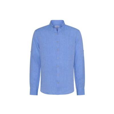 Brax Style Dirk U Pure Linen, Slät blå, XS Brax Style Dirk U Pure Linen, Slät blå, XS