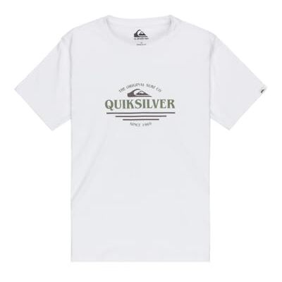 Quiksilver kortärmad T-shirt EV typ LINE SS pojke vit 8, Vitt, 8 år Quiksilver kortärmad T-shirt EV typ LINE SS pojke vit 8, Vitt, 8 år