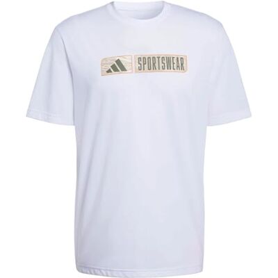 adidas Mezczyzni CLIMACOOL CAMO LINEAR GRAPHIC T-SHIRT, white, XL adidas Mezczyzni CLIMACOOL CAMO LINEAR GRAPHIC T-SHIRT, white, XL