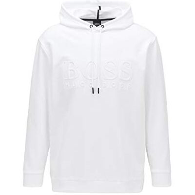 Boss 50439203, Sweatshirt M, Vit Boss 50439203, Sweatshirt M, Vit