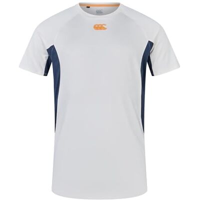 Canterbury herr Vapodri Superlight t-shirt, Whitecap grå/midnatt marinblå 4XL Canterbury herr Vapodri Superlight t-shirt, Whitecap grå/midnatt marinblå 4XL