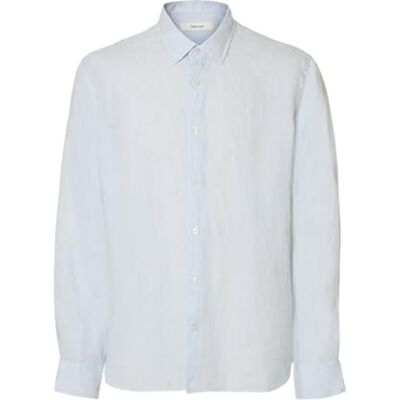 SELECTED MEN Slhregkylian Ls Classic Noos, Ljus vit, L SELECTED MEN Slhregkylian Ls Classic Noos, Ljus vit, L
