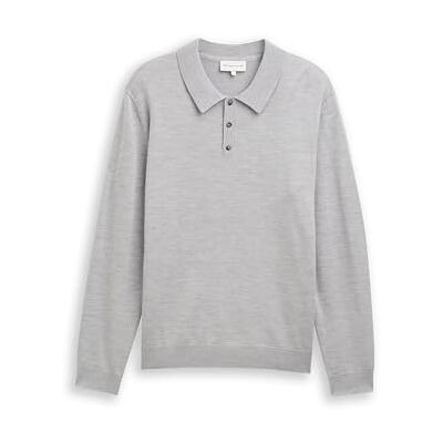 TOM TAILOR herrtröja, 30193 – Ordinary Grey Melange, L TOM TAILOR herrtröja, 30193 – Ordinary Grey Melange, L