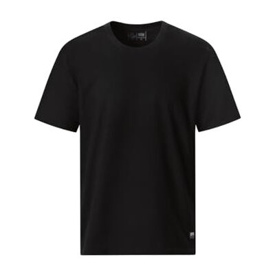 Trigema T-shirt av återvunnen bomull, svart, XL Trigema T-shirt av återvunnen bomull, svart, XL