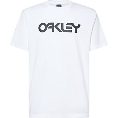 Oakley Unisex T-shirt, Vit/svart, XXL Oakley Unisex T-shirt, Vit/svart, XXL