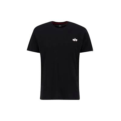 Alpha Industries Signature Puff Print BP T för män, Black, S Alpha Industries Signature Puff Print BP T för män, Black, S