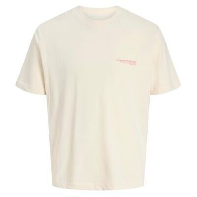 JACK & JONES Jorbillyburg foto tee Ss crew neck, Antik vit, XS JACK & JONES Jorbillyburg foto tee Ss crew neck, Antik vit, XS