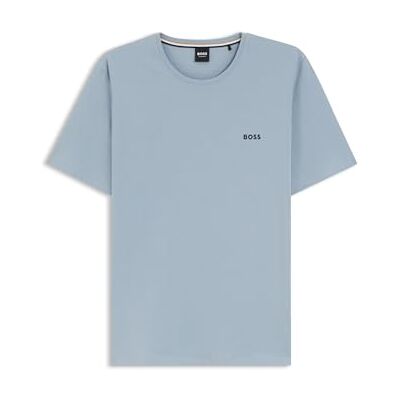 Boss Match T-shirt för män, Öppen Blue483, L Boss Match T-shirt för män, Öppen Blue483, L