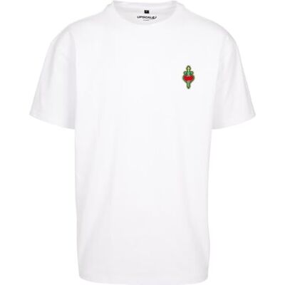 Tee herr Santa Monica oversize te, Vit, XXL Tee herr Santa Monica oversize te, Vit, XXL