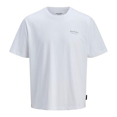 JACK & JONES Jjearchive Graphic Tee Ss O-Neck Noos, Ljus vit, XS JACK & JONES Jjearchive Graphic Tee Ss O-Neck Noos, Ljus vit, XS