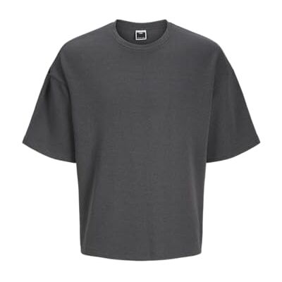 JACK & JONES Jcointerlude Fabric Tee Ss Crew Neck, asfalt, XL JACK & JONES Jcointerlude Fabric Tee Ss Crew Neck, asfalt, XL
