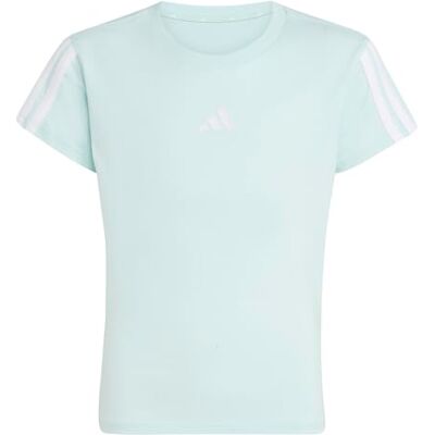 adidas flickor Essentials Shirt, Halo Mint/White, 7-8 Years adidas flickor Essentials Shirt, Halo Mint/White, 7-8 Years
