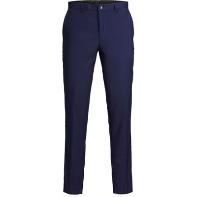 JACK & JONES Herr Jprfranco Noos byxor Tuxedo byxor, medeltida blå, 48 JACK & JONES Herr Jprfranco Noos byxor Tuxedo byxor, medeltida blå, 48