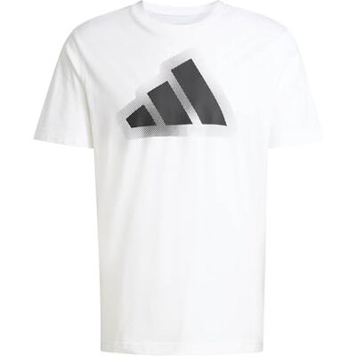 adidas herr Modern Essentials Graphic Shirt, white, M adidas herr Modern Essentials Graphic Shirt, white, M