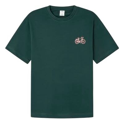 Springfield T-shirt för män, Skogsgrön, M Springfield T-shirt för män, Skogsgrön, M
