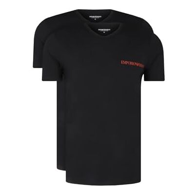 Giorgio Armani T-shirt, Svart/Svart, S Giorgio Armani T-shirt, Svart/Svart, S