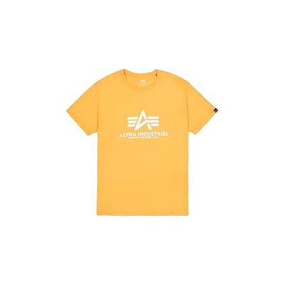 Alpha Industries Basic T-Shirt För Män Tangerine Alpha Industries Basic T-Shirt För Män Tangerine