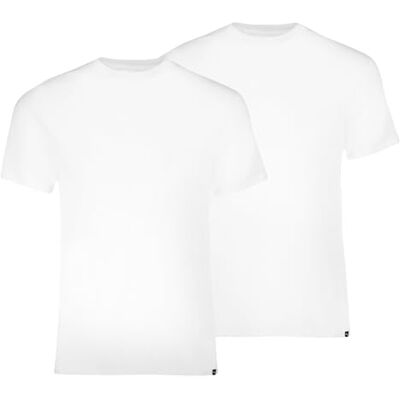 PUMA Everyday Crew Neck Tee 2P, Vit, XL PUMA Everyday Crew Neck Tee 2P, Vit, XL