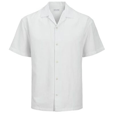 JACK & JONES JJESUMMER Resort Shirt SS SN, Vit, XL JACK & JONES JJESUMMER Resort Shirt SS SN, Vit, XL