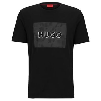 HUGO T-shirt för män, Black1, XS HUGO T-shirt för män, Black1, XS