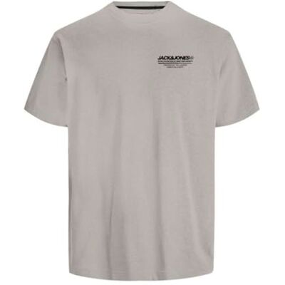 JACK & JONES Jjolive Tee Ss Crew Neck T-shirt, Månstrål/tryck: jacka & jones, M JACK & JONES Jjolive Tee Ss Crew Neck T-shirt, Månstrål/tryck: jacka & jones, M