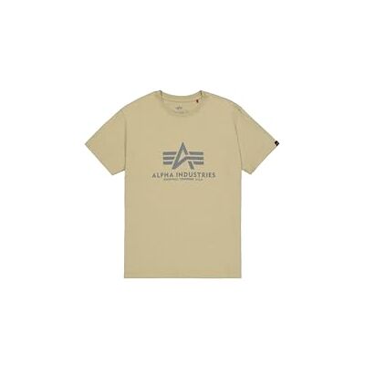 Alpha Industries Basic T-shirt för män Light Olive Alpha Industries Basic T-shirt för män Light Olive