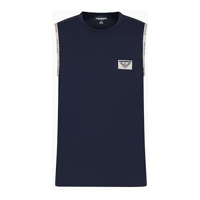 Giorgio Armani Piping Logoband T-Shirt Marin, Marin, XL Giorgio Armani Piping Logoband T-Shirt Marin, Marin, XL