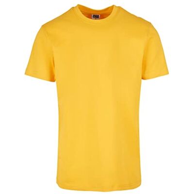 Urban Classics Herr Basic Tee T-Shirt californiayellow 4XL Urban Classics Herr Basic Tee T-Shirt californiayellow 4XL