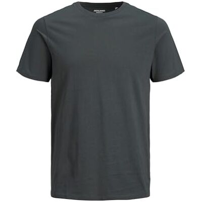 JACK & JONES Jjeorganic Basic Tee Ss O-neck Noos herr T-tröja, Asfalt/detalj: smal, M JACK & JONES Jjeorganic Basic Tee Ss O-neck Noos herr T-tröja, Asfalt/detalj: smal, M