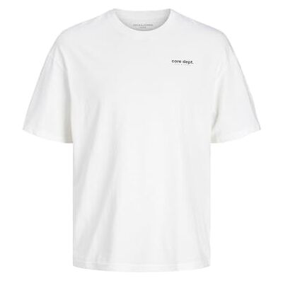 JACK & JONES JACK&JONES JCOSPLASH Tee SS Crew Neck GC, Ljusvit/tryck: litet tryck, L JACK & JONES JACK&JONES JCOSPLASH Tee SS Crew Neck GC, Ljusvit/tryck: litet tryck, L