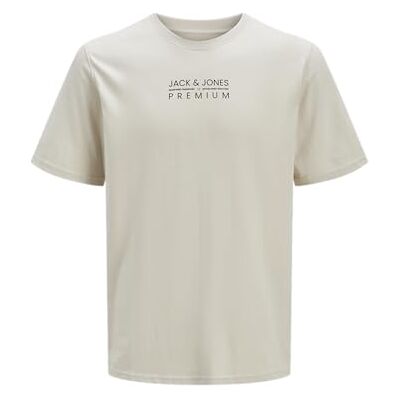 JACK & JONES Jprbluatlas Ss Tee, Moonbeam, L JACK & JONES Jprbluatlas Ss Tee, Moonbeam, L