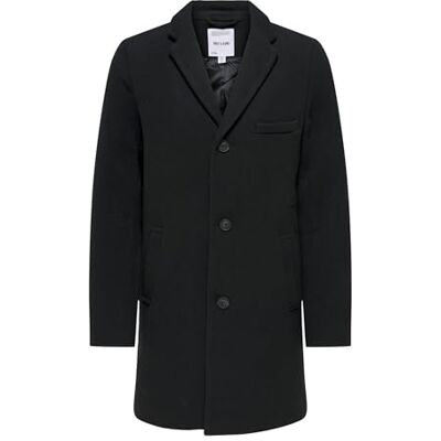 Only & Sons Ull för män, svart, M Only & Sons Ull för män, svart, M