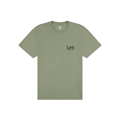 Lee Medium Wobbly Tee, Olivsten, M Lee Medium Wobbly Tee, Olivsten, M