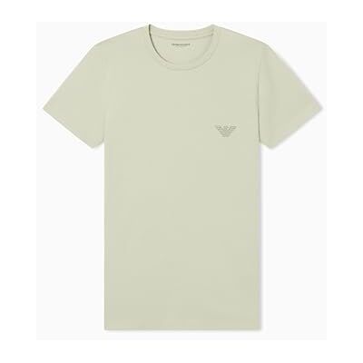 Giorgio Armani Herr MEGALOGO rund hals T-Shirt grå M Giorgio Armani Herr MEGALOGO rund hals T-Shirt grå M