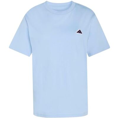 adidas Kobiety COLOUR ICON GRAPHIC T-SHIRT, glow blue, L adidas Kobiety COLOUR ICON GRAPHIC T-SHIRT, glow blue, L