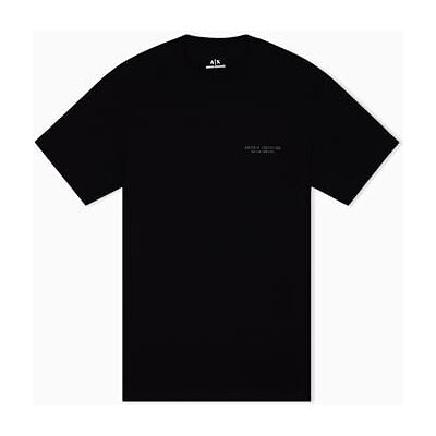 Giorgio Armani mäns kortärmad sida Milano-New York logo bokstäver t-shirt, svart, XS, Svart, XS Giorgio Armani mäns kortärmad sida Milano-New York logo bokstäver t-shirt, svart, XS, Svart, XS