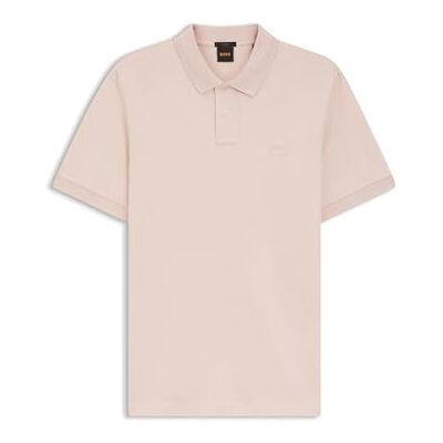 Boss Polo för män, Open Pink 690, XXL Boss Polo för män, Open Pink 690, XXL