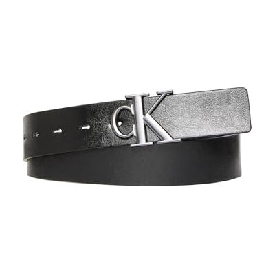 Calvin jeans MNGRM PLQ BCKL 35 mm LV04G7033G bälten, svart (svart/svart AOP/matt pistolmetall), 90, Svart (svart/svart ap/matt pistolmetall), 90 Calvin jeans MNGRM PLQ BCKL 35 mm LV04G7033G bälten, svart (svart/svart AOP/matt pistolmetall), 90, Svart (svart/svart ap/matt pistolmetall), 90