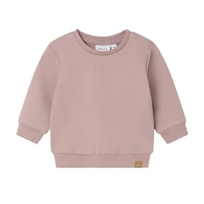 NAME IT Namn IT unisex Nbntakki Ls Sweat Noos sweatshirt (1-pack), Deauville Mauve, 80 NAME IT Namn IT unisex Nbntakki Ls Sweat Noos sweatshirt (1-pack), Deauville Mauve, 80