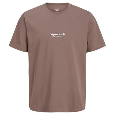 JACK & JONES Jorvesterbro Tee Ss Crew Neck Noos, Djup mullvaden, XS JACK & JONES Jorvesterbro Tee Ss Crew Neck Noos, Djup mullvaden, XS