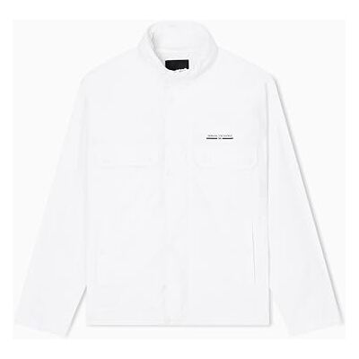 Giorgio Armani Herr nylonshorts sport rock parkas, off white, M, Vit, M Giorgio Armani Herr nylonshorts sport rock parkas, off white, M, Vit, M