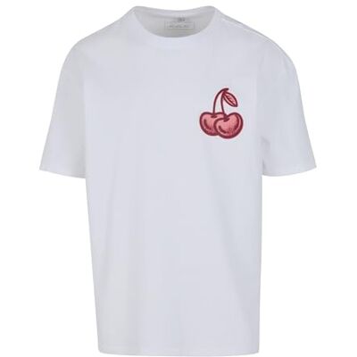 Tee herr-t-shirt, 100% bomull, vit, M, Vit, M Tee herr-t-shirt, 100% bomull, vit, M, Vit, M