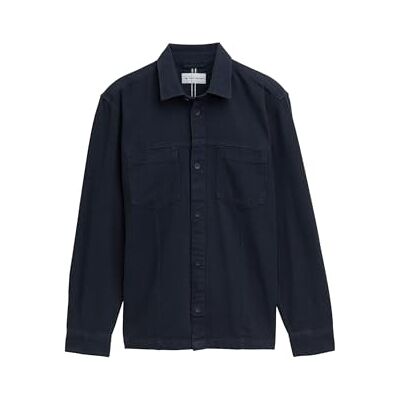 TOM TAILOR Herr 1047332 skjorta, 10668-Sky Captain Blue, S, 10668 – himmelsblå kapten, S TOM TAILOR Herr 1047332 skjorta, 10668-Sky Captain Blue, S, 10668 – himmelsblå kapten, S