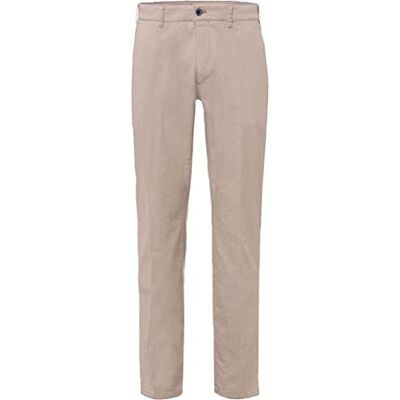 EUREX by BRAX Herr normal passform chino-byxor Pio Stretch tygbyxor, Beige, 38 EUREX by BRAX Herr normal passform chino-byxor Pio Stretch tygbyxor, Beige, 38