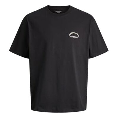 JACK & JONES Jormeadows Graphic Back Tee Ss Crew Neck, svart, L JACK & JONES Jormeadows Graphic Back Tee Ss Crew Neck, svart, L