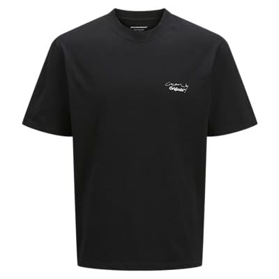 JACK & JONES Jorsplit Painting Tee Ss Crew Neck, svart, XL JACK & JONES Jorsplit Painting Tee Ss Crew Neck, svart, XL