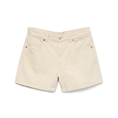 VERO MODA Vmtess herr DNM shorts mix Ga Noos, Ecru, XS VERO MODA Vmtess herr DNM shorts mix Ga Noos, Ecru, XS
